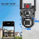 KIT de 3 Cámaras de Seguridad WiFi HD para Exterior!