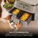 Ninja MAX, Freidora de Aire con 2 Cajones Independientes, 9,5L