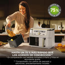 Ninja MAX, Freidora de Aire con 2 Cajones Independientes, 9,5L