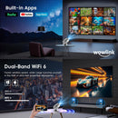 ¡Compra 1 y Llévate 2! Mini Proyector Full HD con WiFi 6 y Apps Integradas