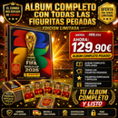 Álbum Oficial™ Edición Capa Dorada COMPLETO