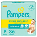 Pañales Deluxe Protection x3 Paquetes + 12 Packs de Toallitas Húmedas